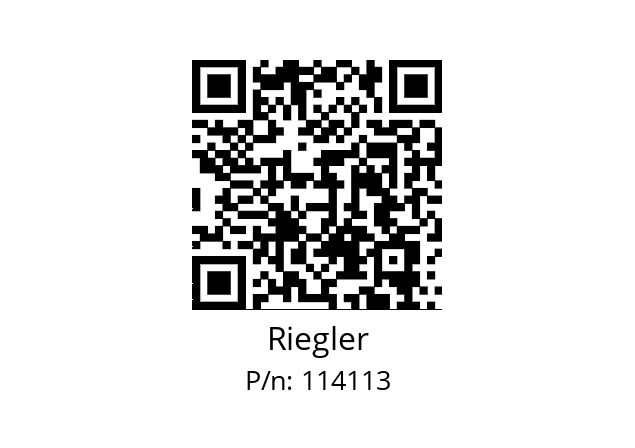   Riegler 114113