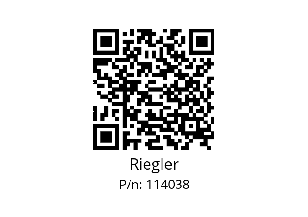   Riegler 114038