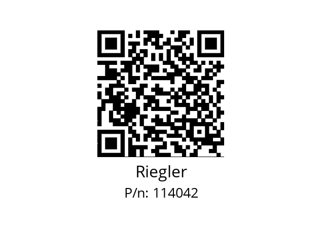   Riegler 114042