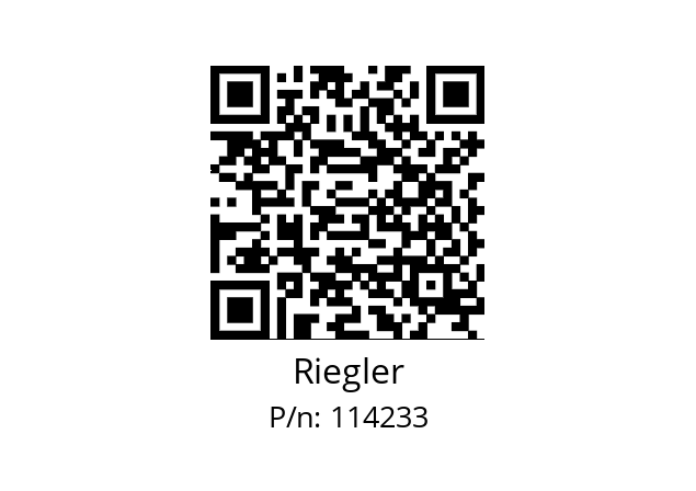   Riegler 114233