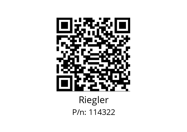   Riegler 114322