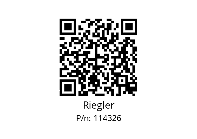   Riegler 114326