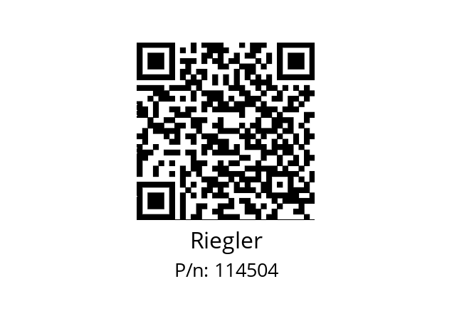   Riegler 114504