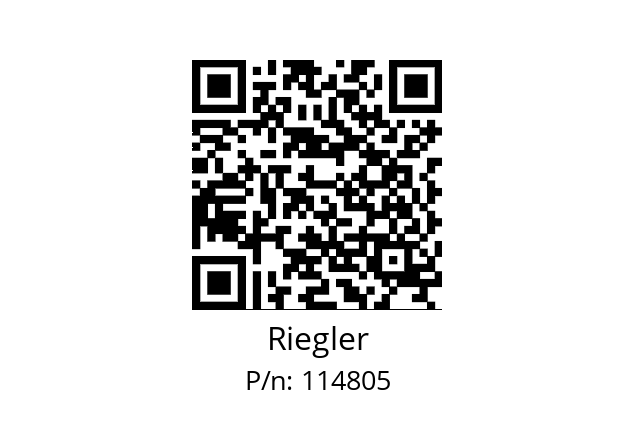   Riegler 114805