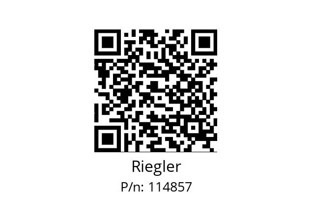   Riegler 114857