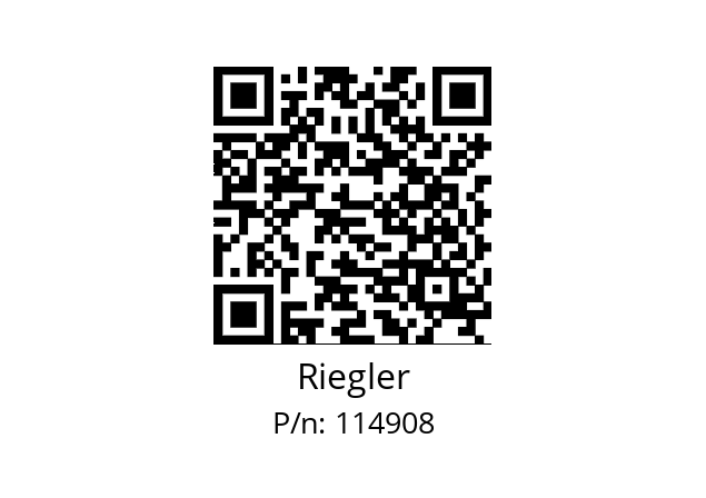   Riegler 114908