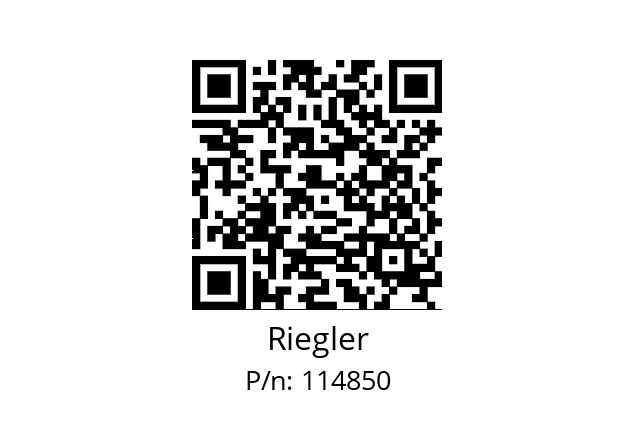   Riegler 114850