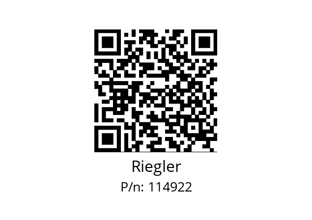   Riegler 114922