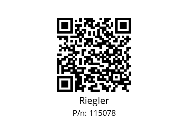   Riegler 115078