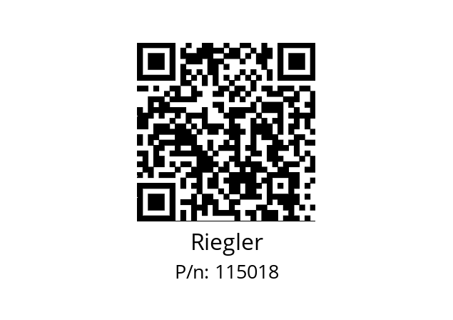   Riegler 115018