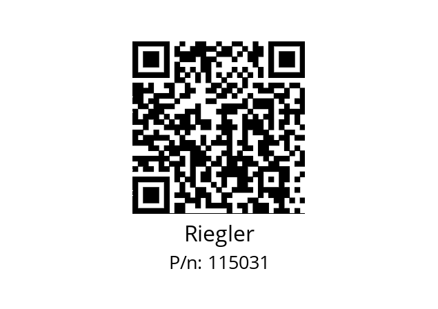   Riegler 115031