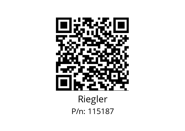   Riegler 115187