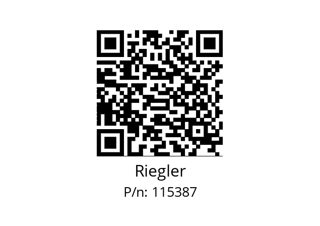   Riegler 115387