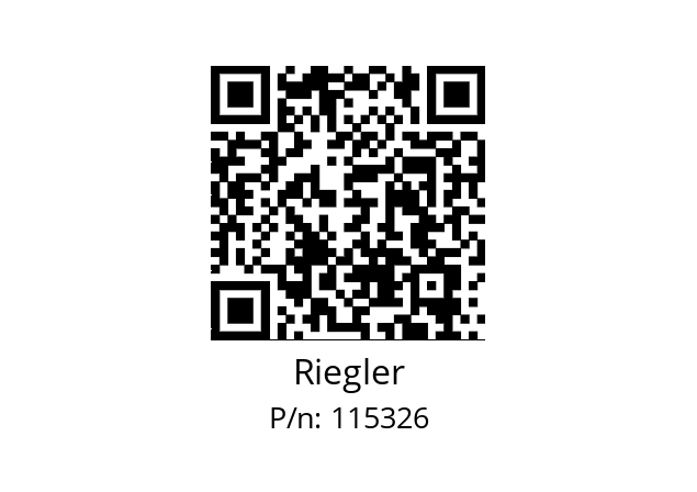   Riegler 115326