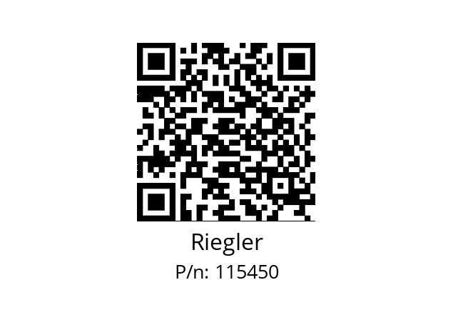   Riegler 115450