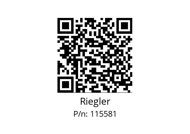   Riegler 115581