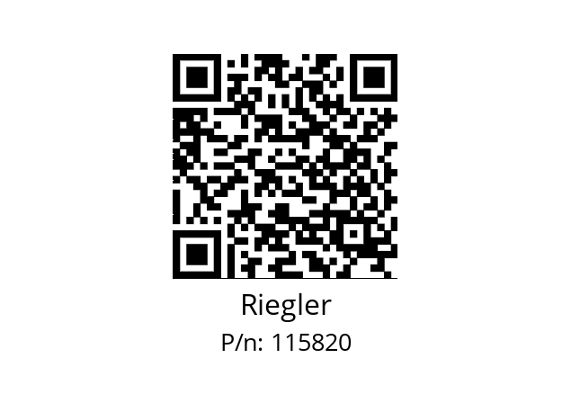   Riegler 115820