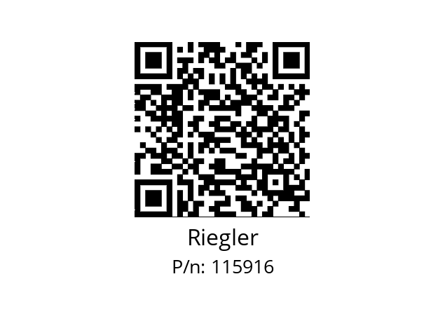   Riegler 115916