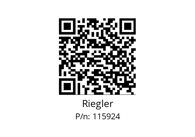   Riegler 115924