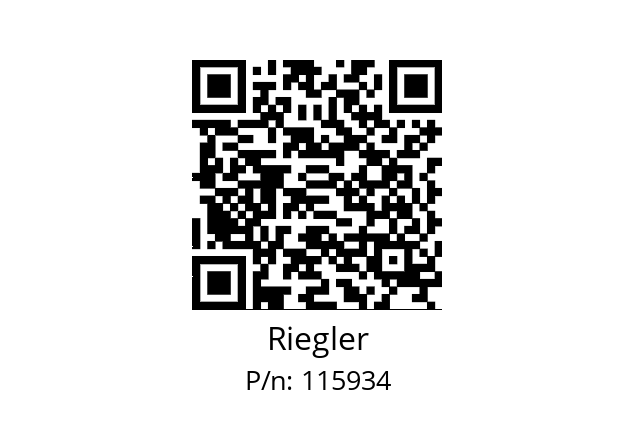   Riegler 115934