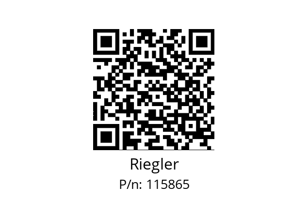   Riegler 115865