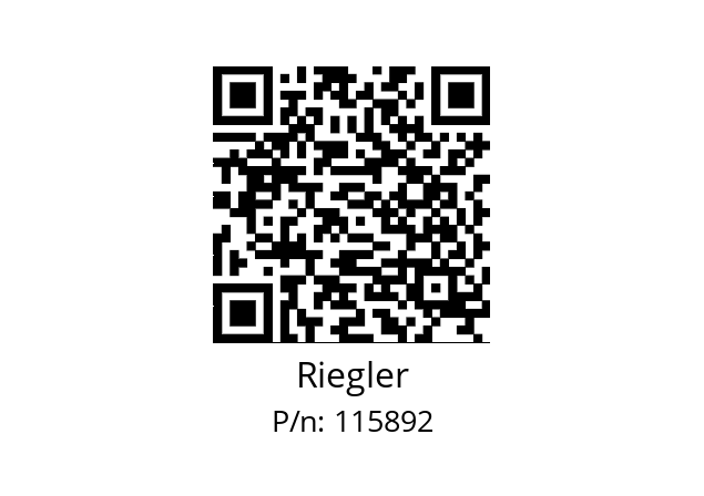   Riegler 115892