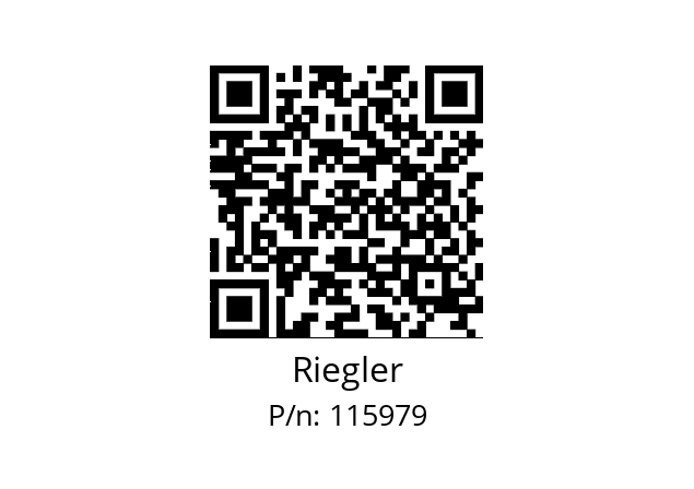   Riegler 115979