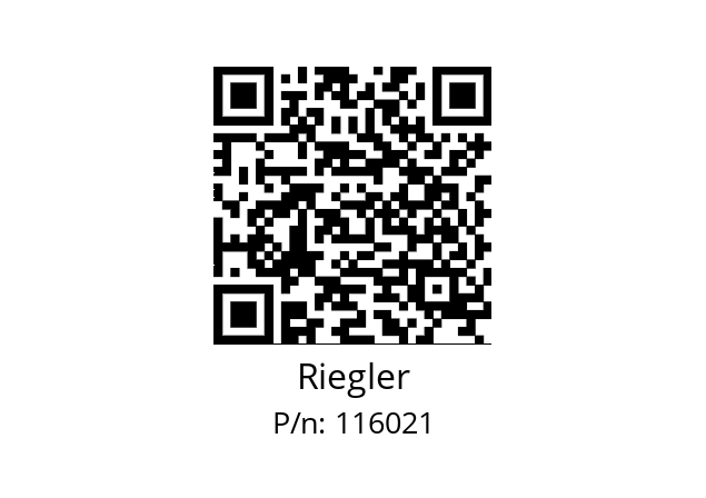   Riegler 116021