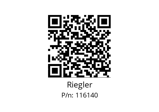   Riegler 116140