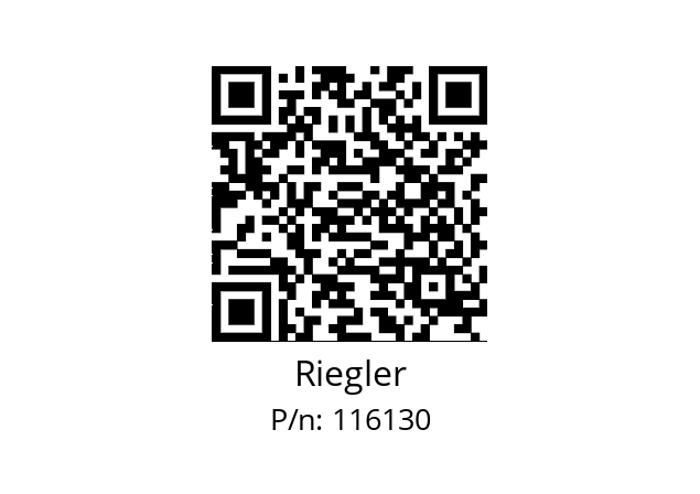   Riegler 116130