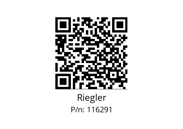   Riegler 116291