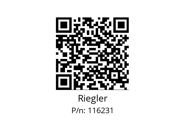   Riegler 116231