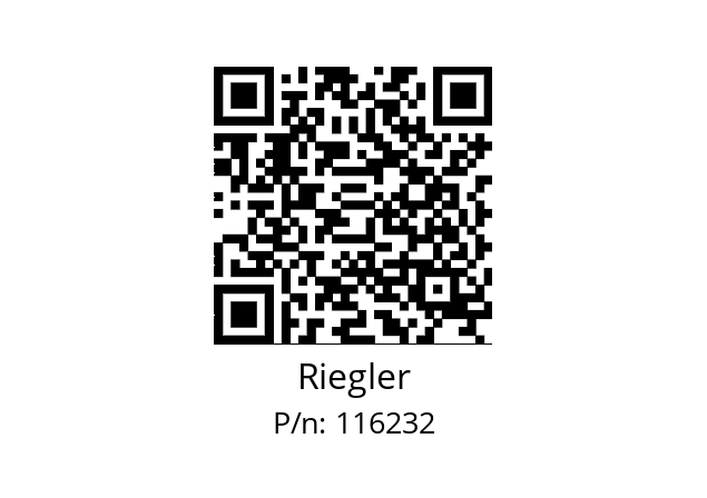   Riegler 116232