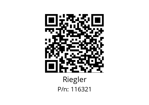   Riegler 116321