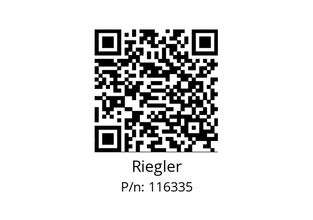   Riegler 116335