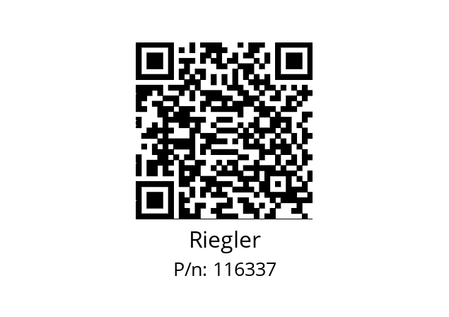   Riegler 116337