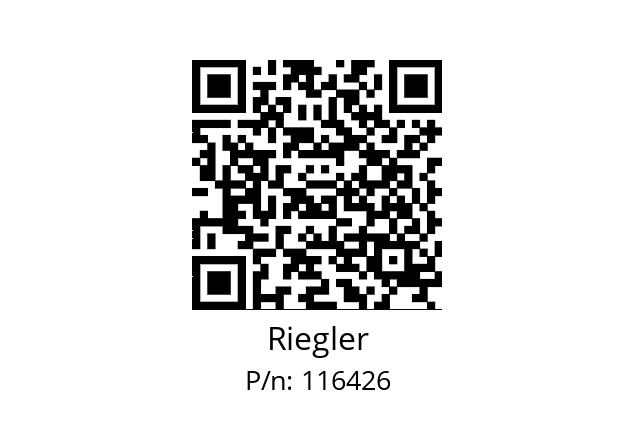   Riegler 116426