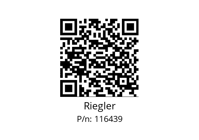   Riegler 116439