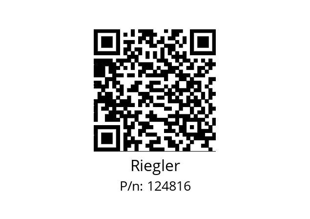   Riegler 124816