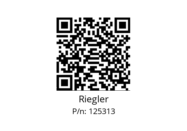   Riegler 125313