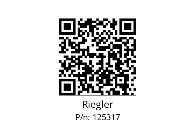   Riegler 125317