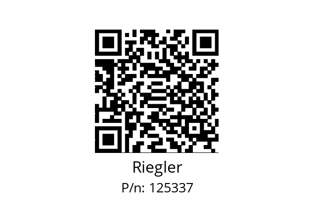   Riegler 125337