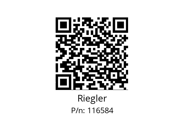   Riegler 116584