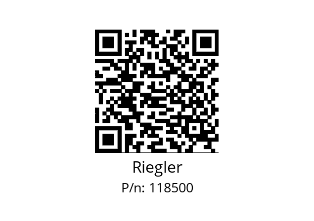   Riegler 118500