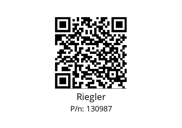   Riegler 130987