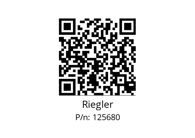   Riegler 125680