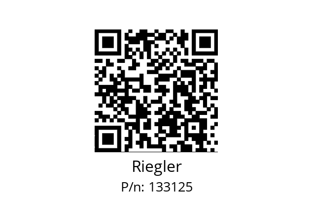   Riegler 133125