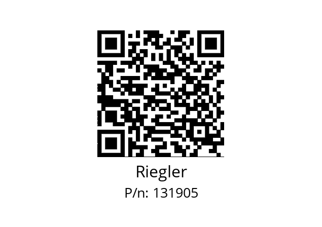   Riegler 131905