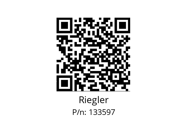   Riegler 133597