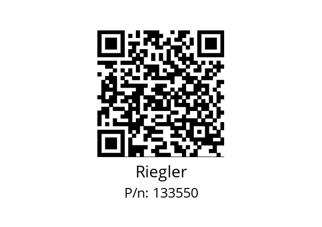   Riegler 133550